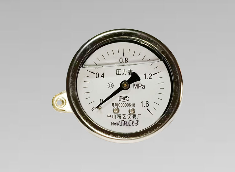 全钢耐震压力表YNBF60ZU/1.6MPa/G1/4